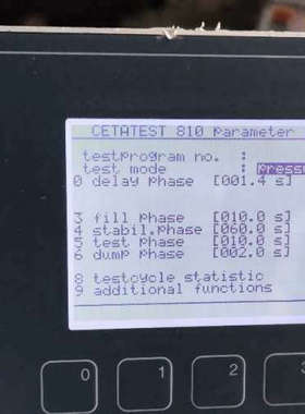 台州设备 CETA CETATEST810型高压压升检漏仪。