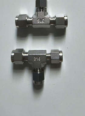 台州设备316锈钢异经卡套三通中间/变径联合接头RBUT型LF-L