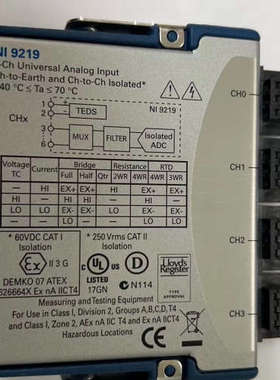 台州设备NI9219  NI9862，，