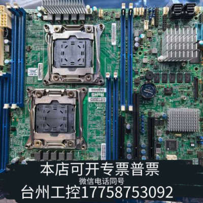 台州设备Supermicro X10DRL-CT  服务器主板，半载