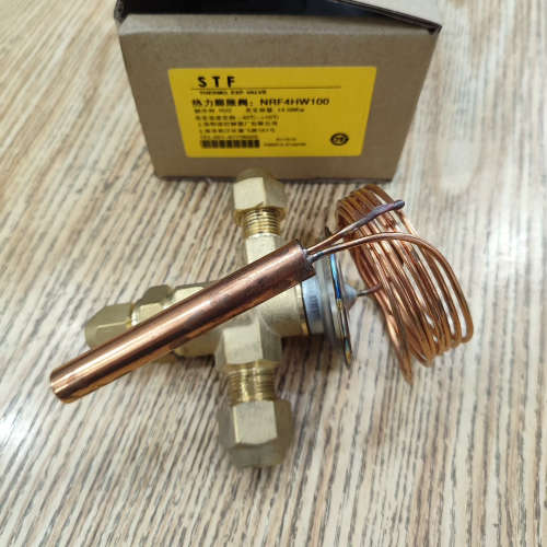 台州设备STF上恒螺口内平衡膨胀阀 型号：NRF4HW100，4冷顿