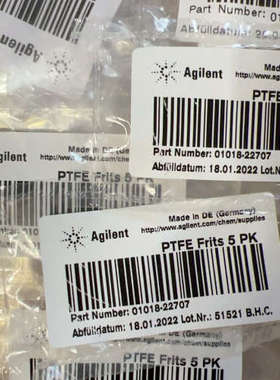 台州设备过滤白头 01018-22707 PTFE Frits