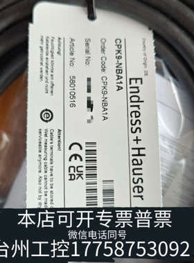 台州设备E+H 模拟电极电缆 CPK9-NBA1A 10米长度，连接