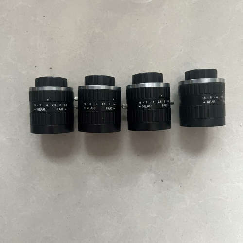 台州设备长步道8mm工业镜头，FA0802D大支持2/3靶面，c接