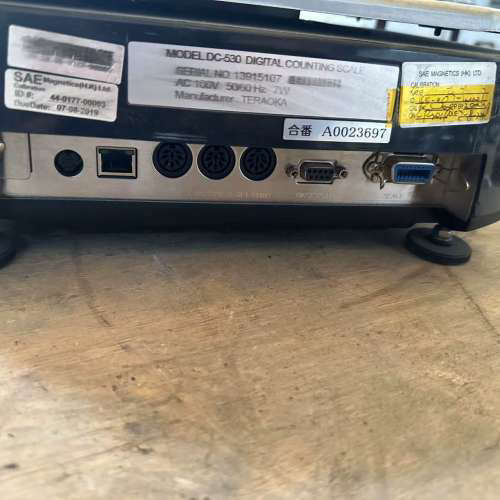 台州设备TERAOKA DC-530电子称