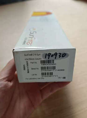台州设备沃特世186002560液相色谱柱，SunFire® C