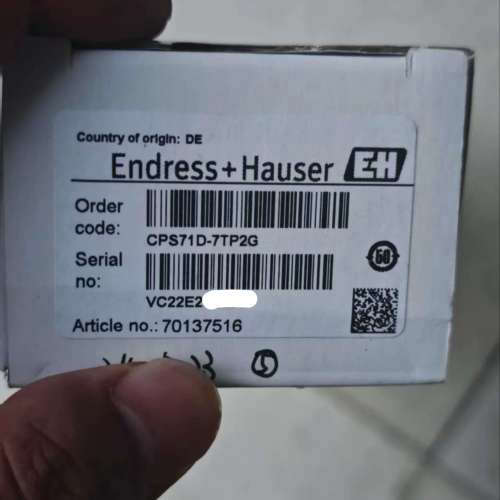 台州设备E+H CPS71D-7TP2G PH电极