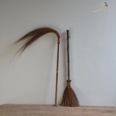 紫竹太极棕毛法器拂尘