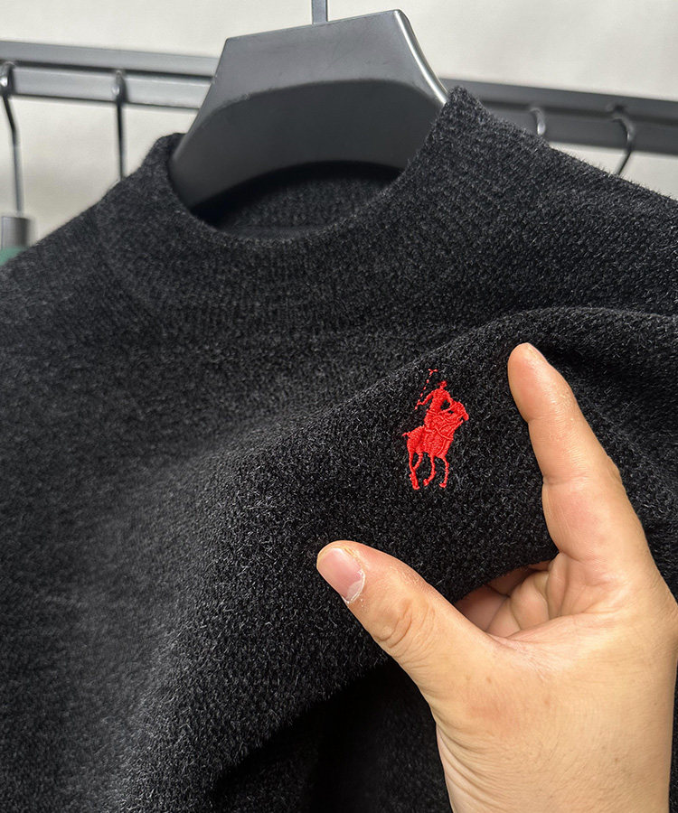 클래식 카 올인원 벨벳 플러스 벨벳 두꺼운 남성용 스웨터 남성용 하프 터틀넥 트렌디 한 겨울 따뜻한 니트 바닥 셔츠 남성용