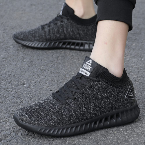 匹克跑步鞋新款男士网面运动鞋