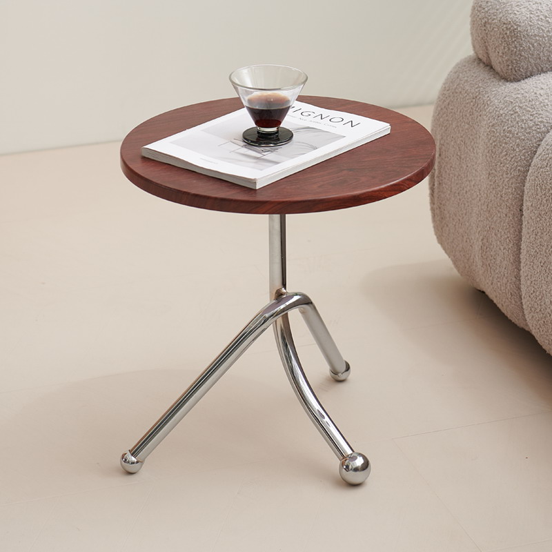 沙发边几置物铁艺茶几床头小桌子