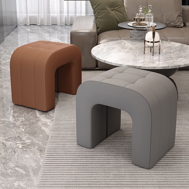 客厅矮凳高级感沙发凳简约小凳子卧室化妆凳家用脚踏凳门口换鞋凳