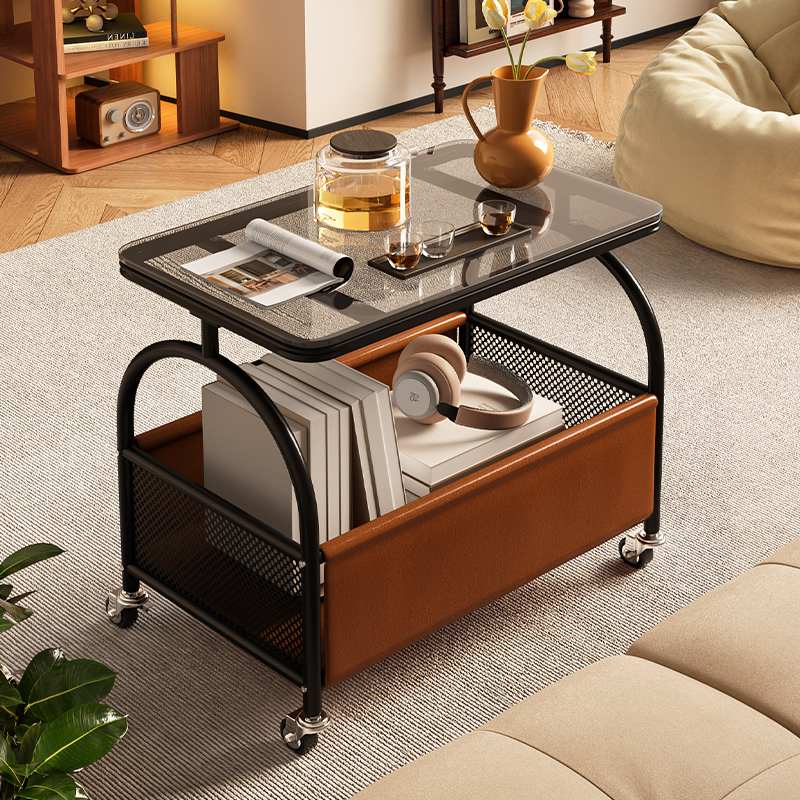 移动边几沙发边几零食收纳置物架