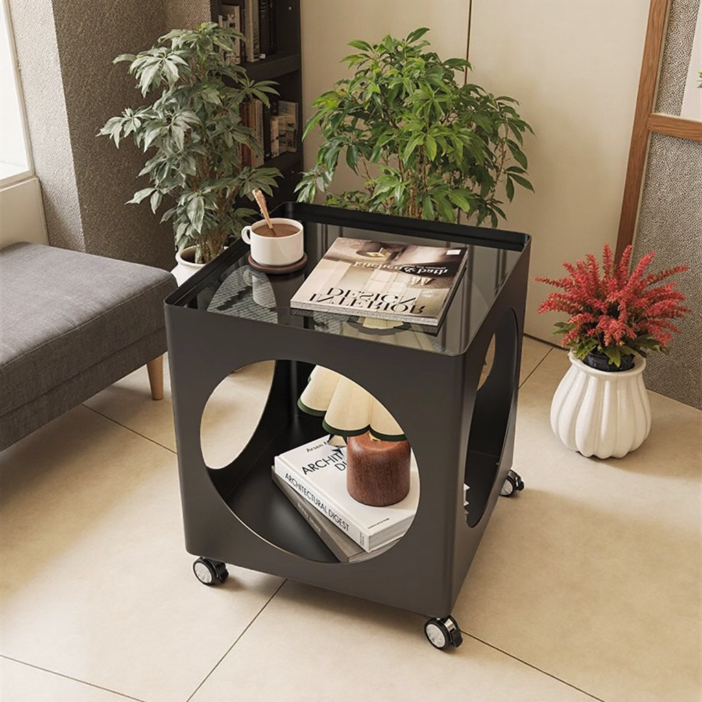 可移动角几沙发边几茶几镂空猫窝