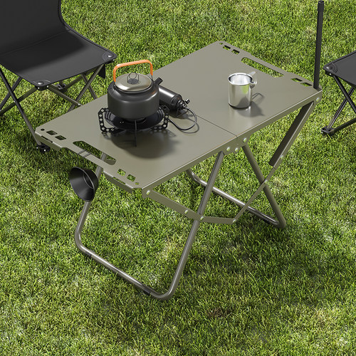 户外折叠桌IGT露营速开便携式