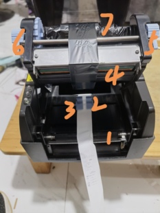 汉印HT330 E430B标签打印机配件卡纸器卡勾传感器打印头 HT300