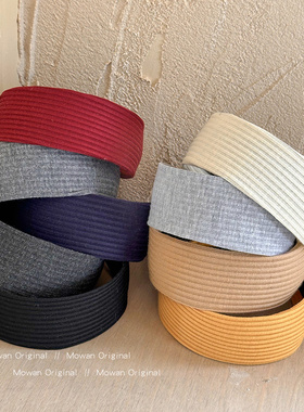 易梦玲同款针织毛线高颅顶发箍女高级感洋气时尚头箍发卡网红头饰