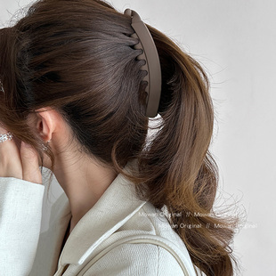 大号发量多香蕉夹发夹女后脑勺2025新款 高马尾神器固定抓夹子竖夹