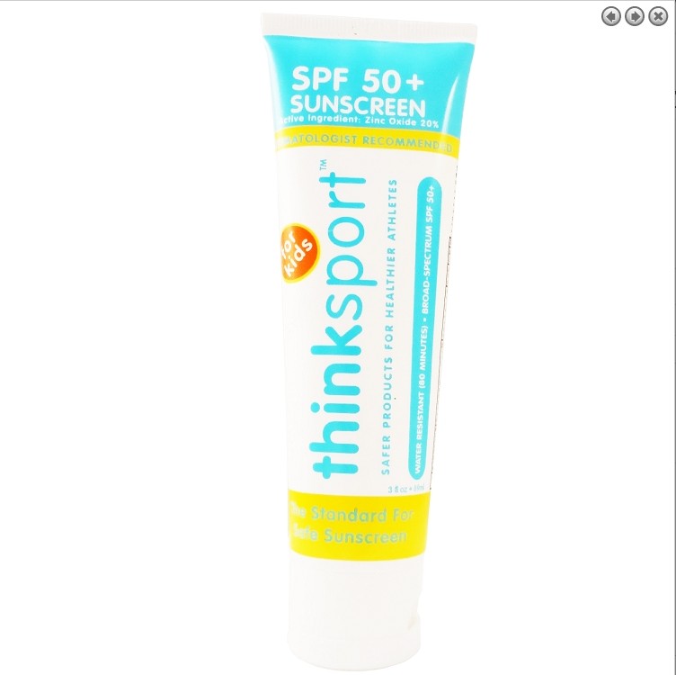 thinksport¶ùͯ·Àɹ˪SPF50ÌìÈ»ÓлúÎïÀí³ÉÈËÔи¾º£µºÓÎ2Ö§¼õ15