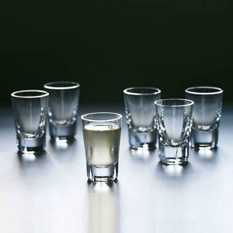 丹麦rosendahl无铅玻璃白酒杯6件