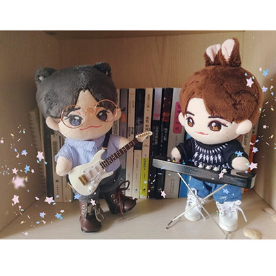 小提琴公仔乐器架子鼓模型