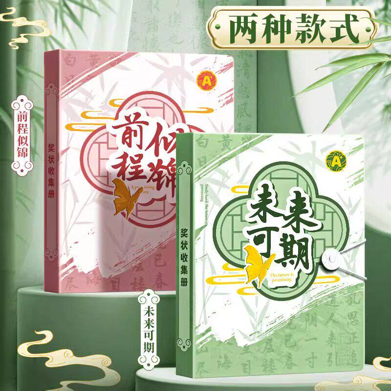a3奖状收集册可挂墙a4活页册