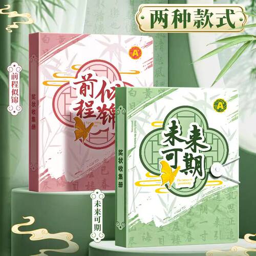 a3奖状收集册可挂墙a4活页册