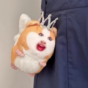 【仙女下凡】猪妞挂件毛绒玩具搞怪荷兰猪玩偶会发声表情包公仔