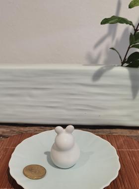 原创禅意桌面陶瓷收纳扩香极简