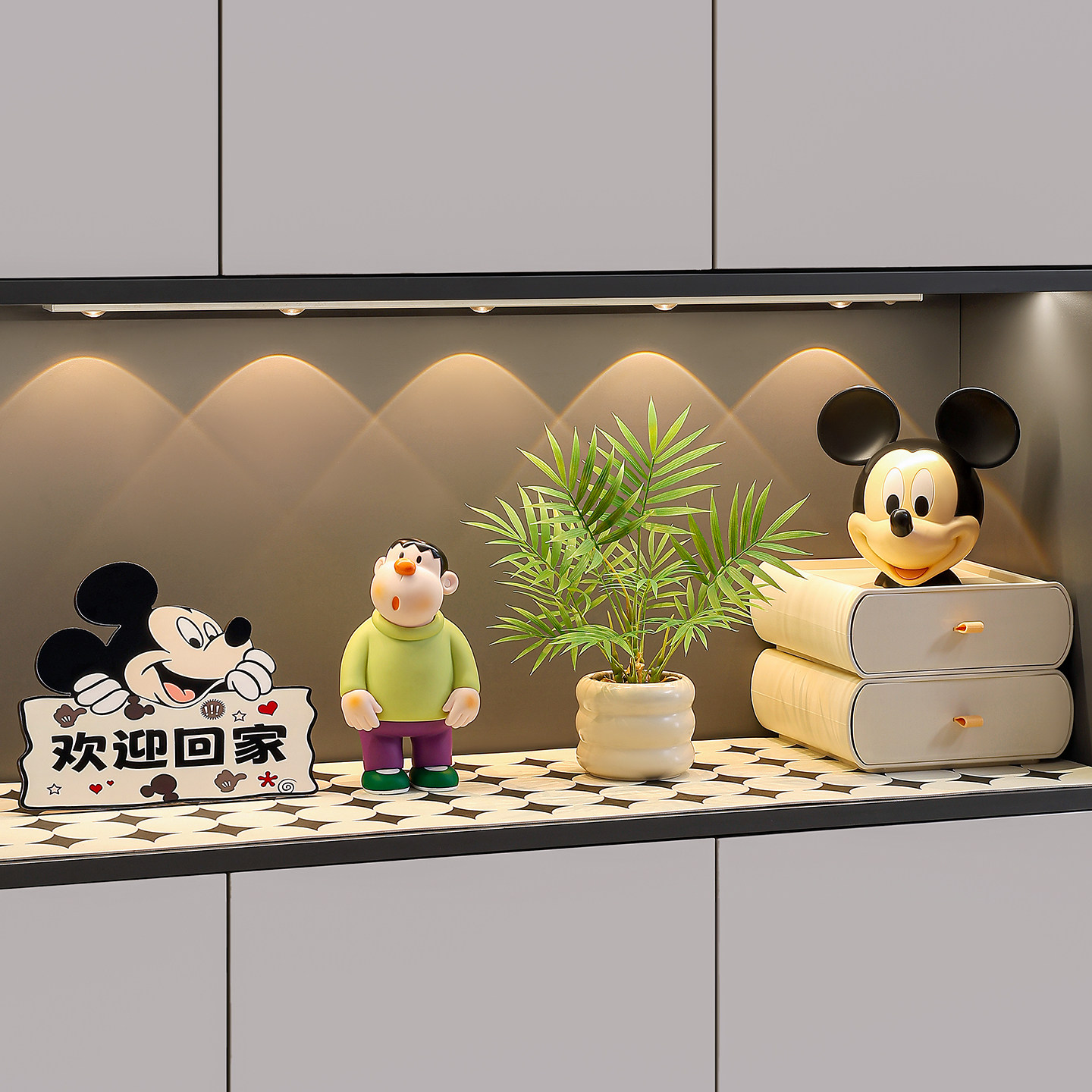 入户玄关餐边电视柜装饰品摆件画软装高级感小众轻奢高档客厅鞋柜,家居饰品,装饰摆件,淘宝优惠券,粉丝福利购,淘宝优惠卷