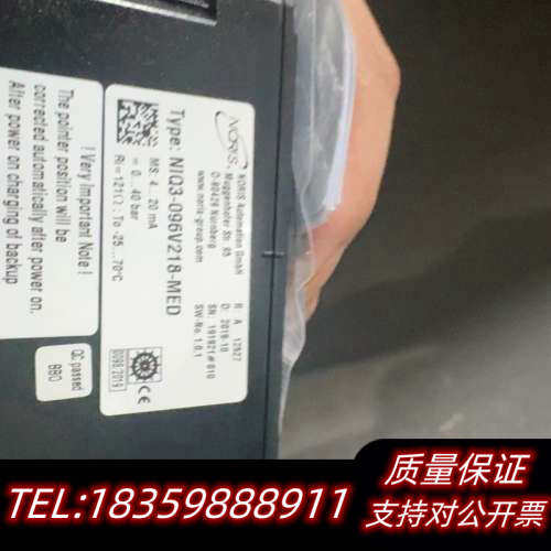 NORIS船用压力表，型号NIQ3-096V218-MED，议价