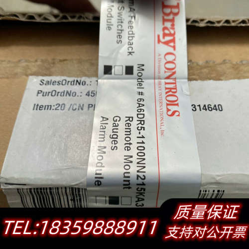 6DR5110-0NN00-5KA0 博雷Bray阀门定议价