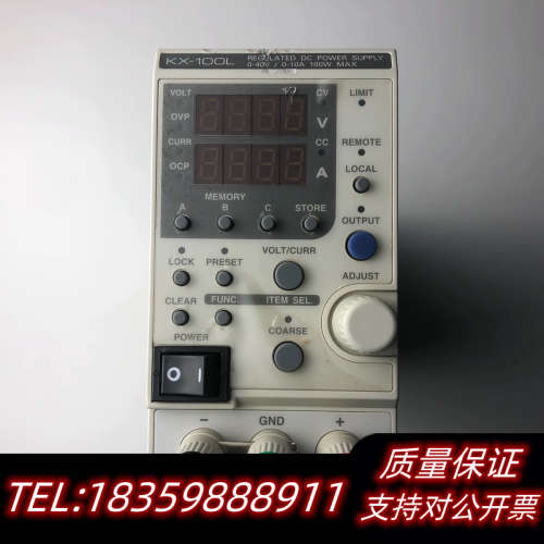 高砂KX-100L 0-40V/0-10A 100W MAX议价