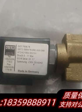 GSR电磁阀GO100678   G072.00479.09议价
