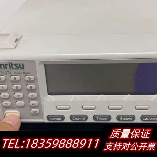 anritsu ML2437A功率计 能开机 屏坏 少底议价