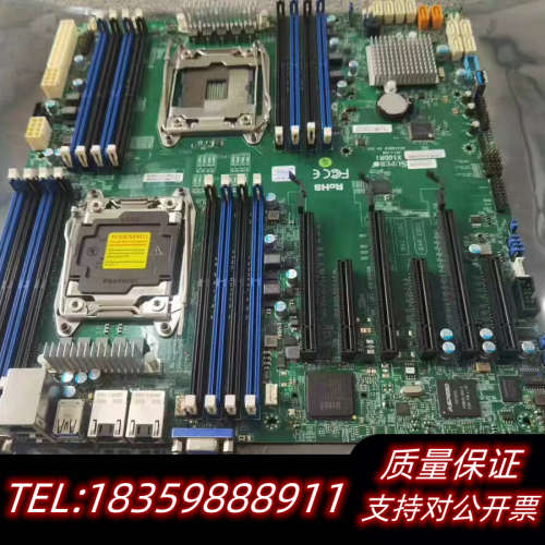 超微服务器主板X10DRI双路X99 c602 新支持M议价
