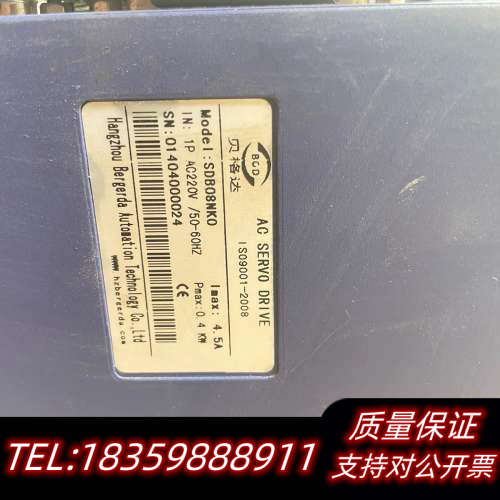 贝格达伺服驱动器 SDB08NK0A ，，功议价
