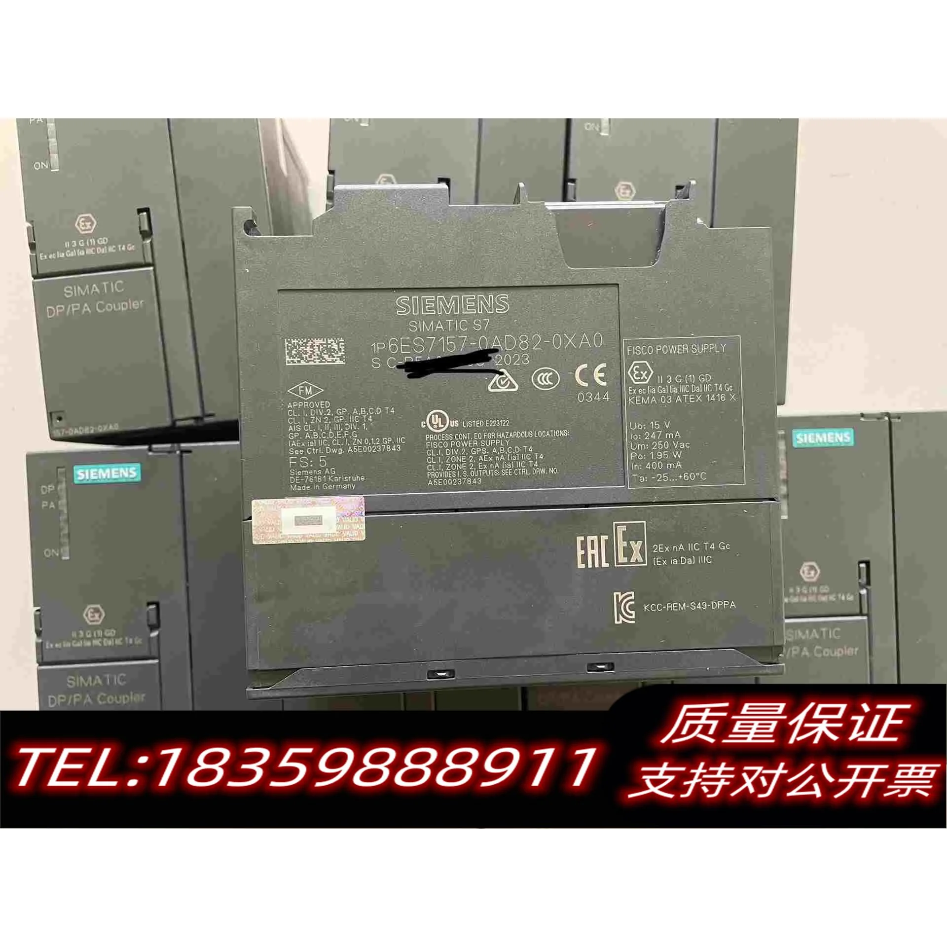 全新库存6ES7157-0AD82-AD82-0XA0裸机需询价