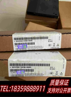 全新库存6ES7432-1HF00-0AB0原标，需询价