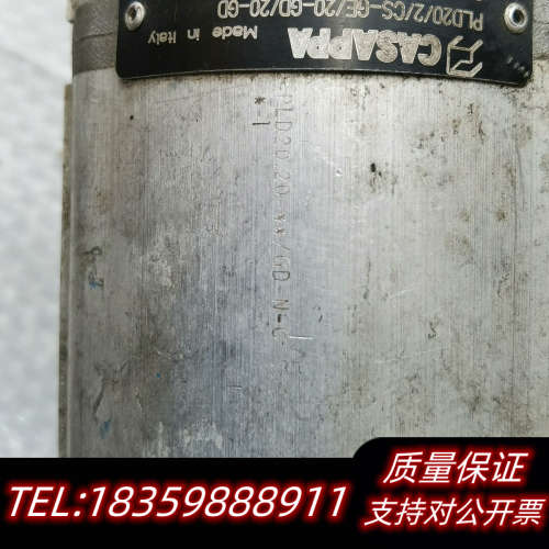 CASAPPA液压齿轮油泵PLD20/2/CS-GE/20-议价
