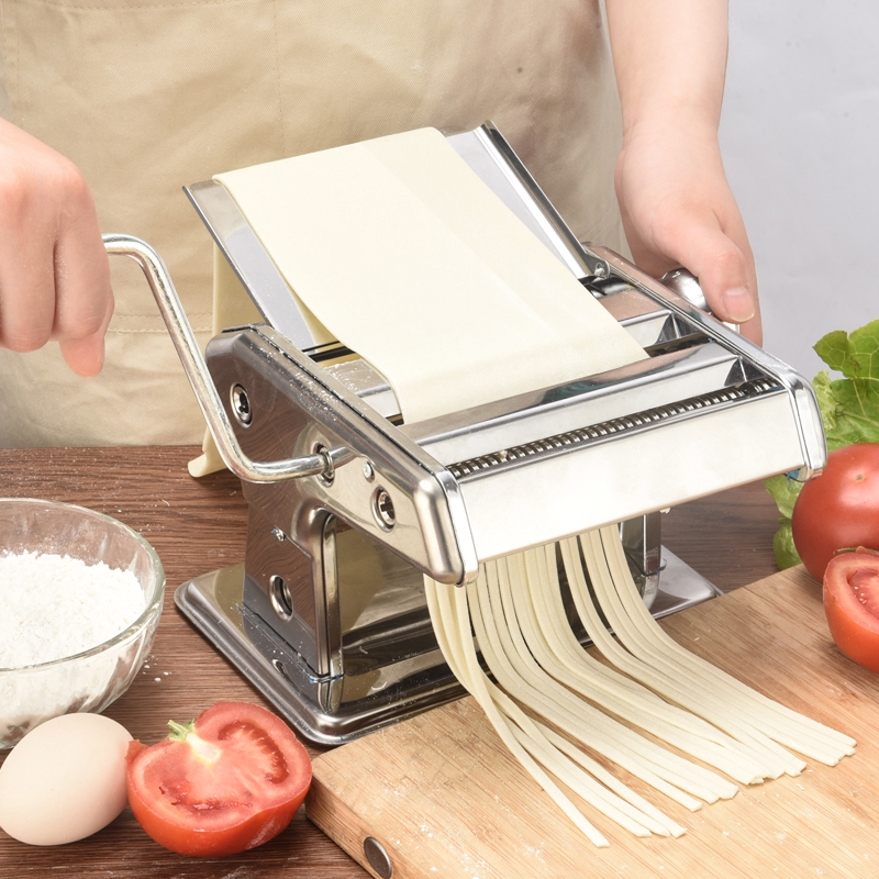 现货速发仙凡之恋家用小型手动压面机手工面条机多功能不锈钢饺子