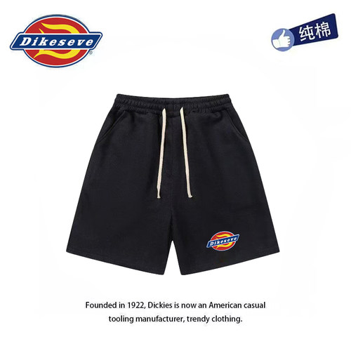 帝客迪克斯正品短裤夏季男女情侣基础款透气重磅小众纯棉休闲美式