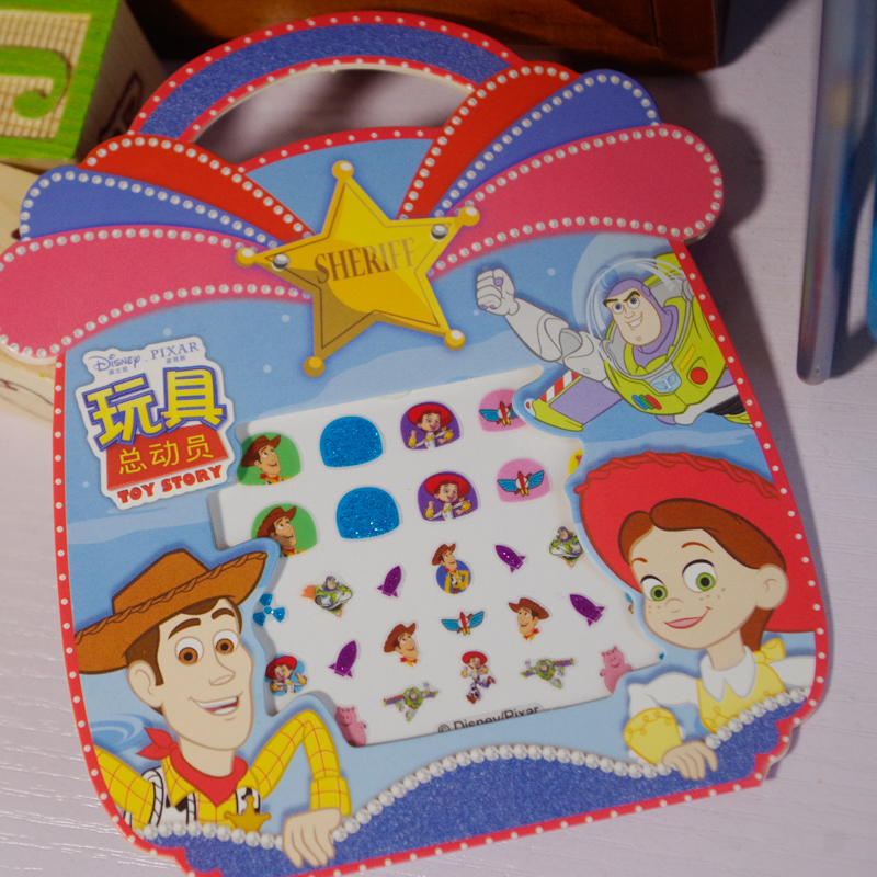 玩具总动员指甲贴贴纸手账