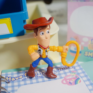 胡迪公仔摆件手办玩具总动员西部牛仔TOYSTORY 麦当劳玩具 三眼仔