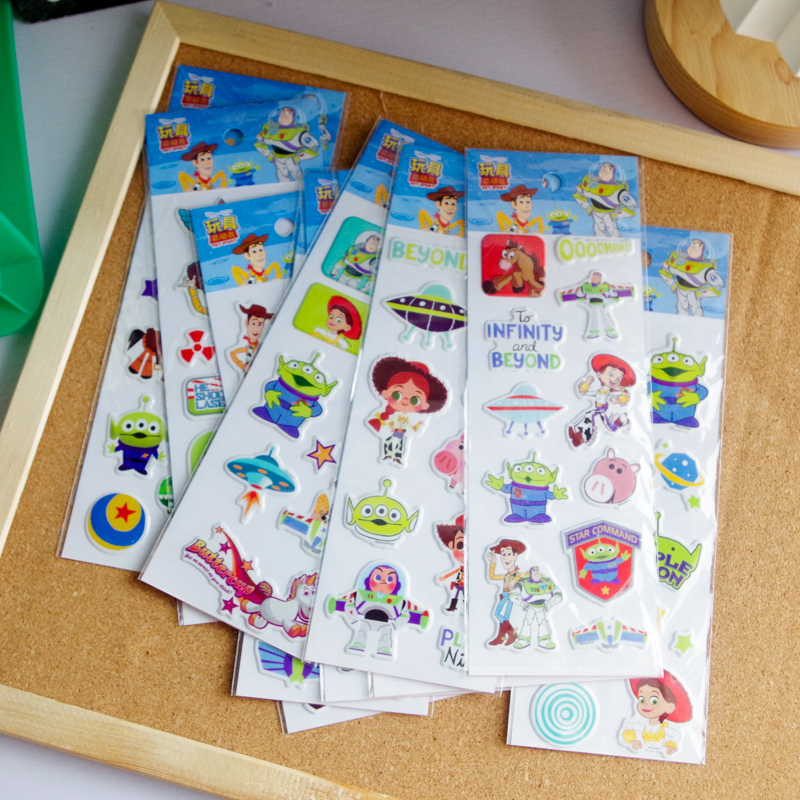 玩具总动员贴纸12张泡棉