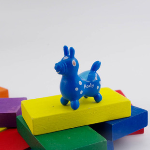 RODY 跳跳马 人偶公仔日本散货玩具小马摆件洛迪小号模型手办动物