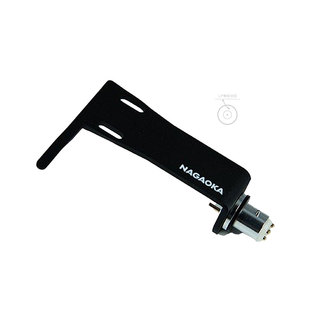 NAGAOKA HSAL-01轻型6.8克长冈黑胶唱头架壳 配唱头连接线+螺丝