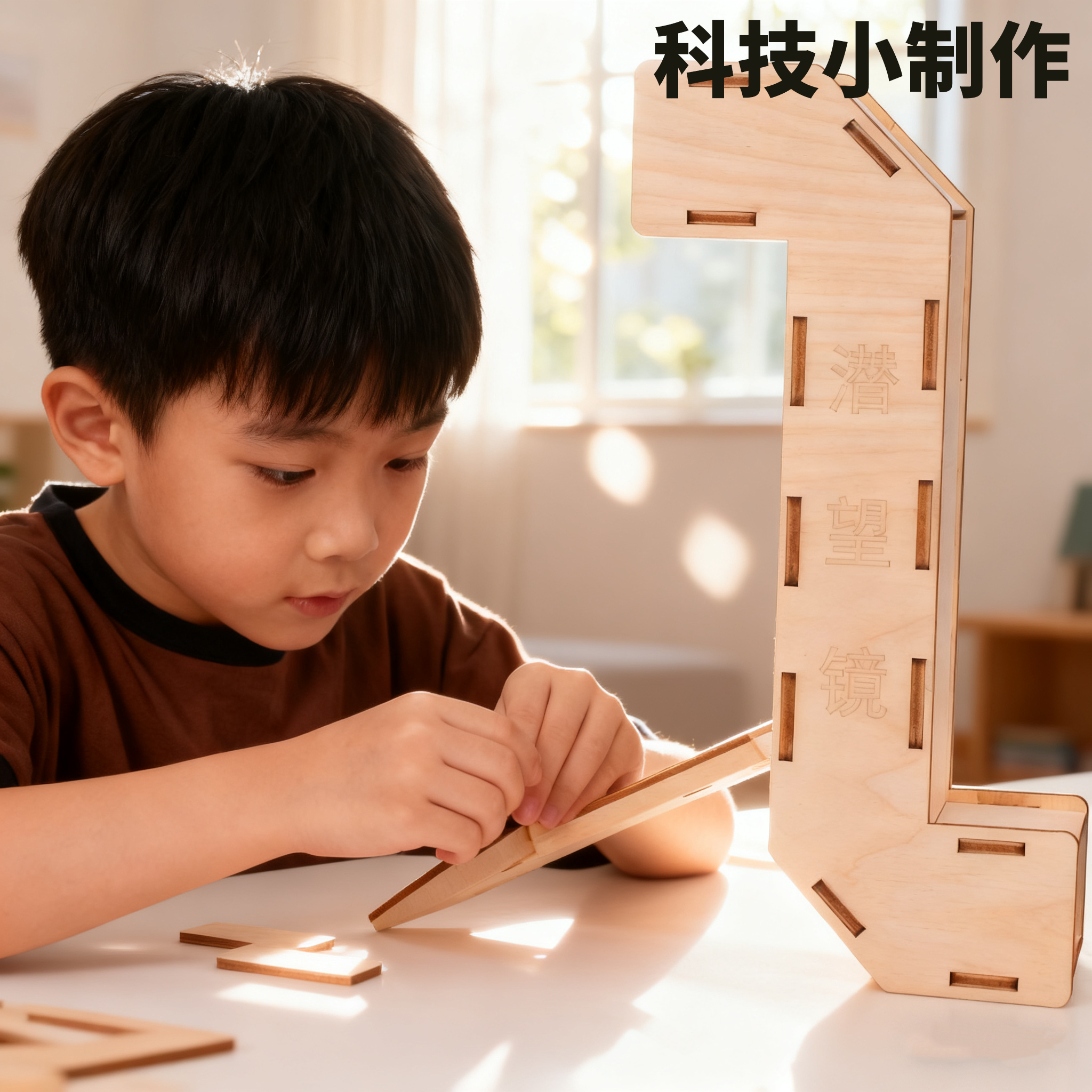 潜望镜制作材料科技制作小发明