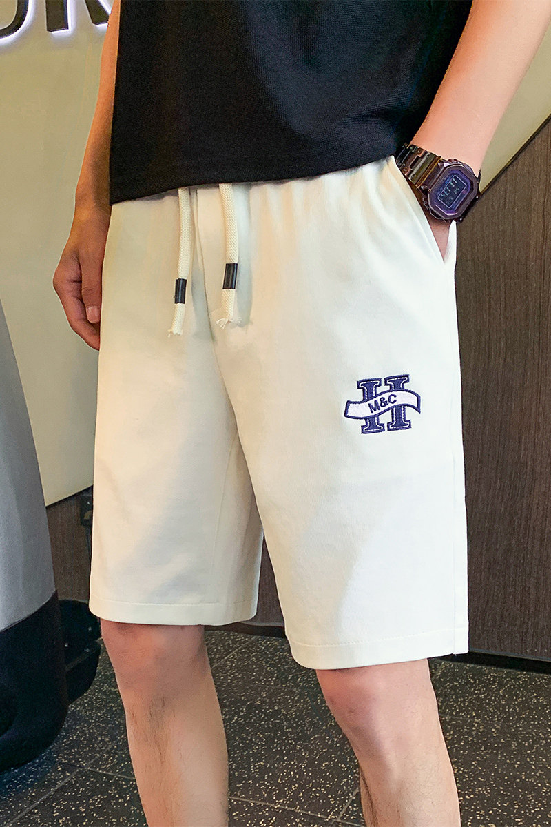 2023夏季新款运动裤五分中裤男士百搭休闲短裤B338-DK005-P48,男装休闲裤,电商B338