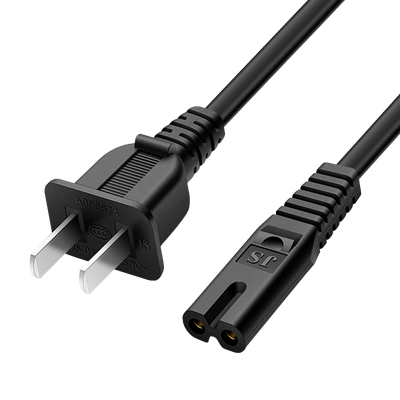 美规8字尾纯铜线芯美标2孔8口